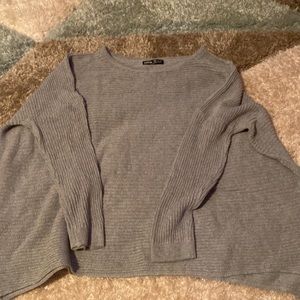 grey sweater